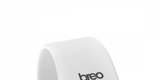 Pánské bílé silikonové hodinky Breo Skin