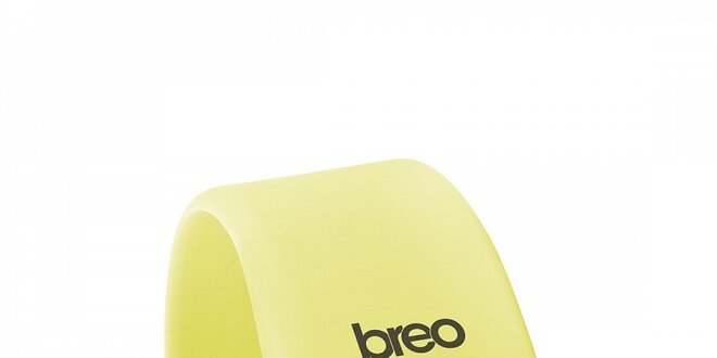 Žluté silikonové hodinky Breo Skin