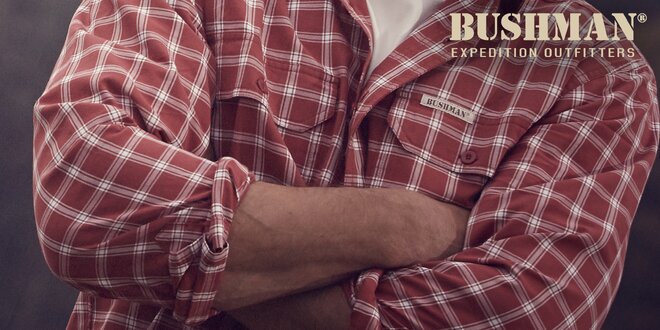 Kvalitní a slušivé pánské košile Bushman