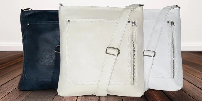 Praktická dámská crossbody kabelka