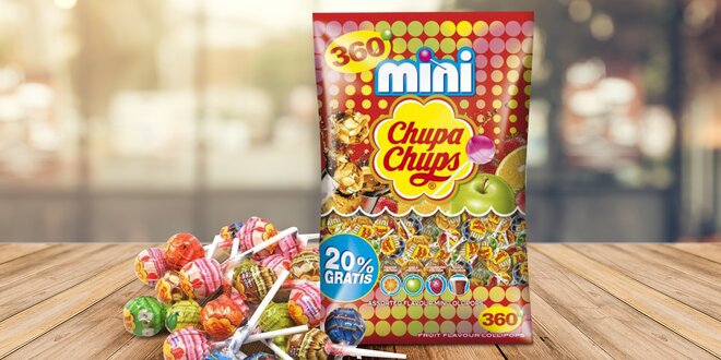 Mix mini lízátek Chupa Chups