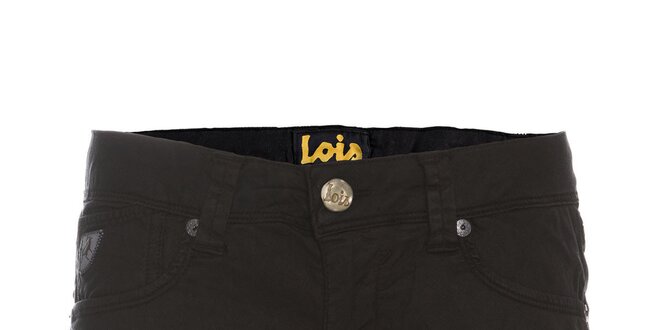 Dámské černé mini šortky Lois