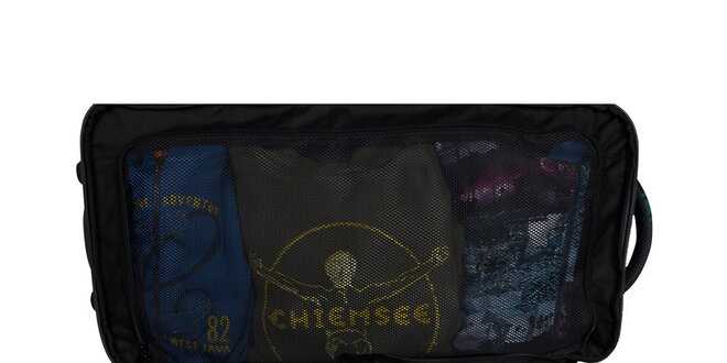 Dámský zeleno-černý kufřík Chiemsee