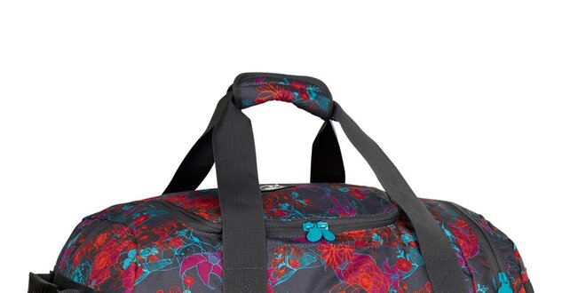 Dámská květovaná cestovní taška na kolečkách Chiemsee