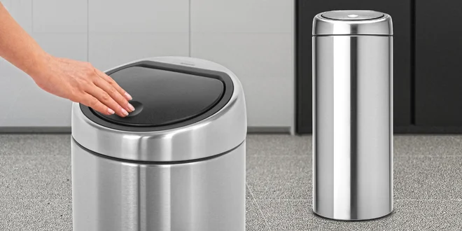 Designové dotykové odpadkové koše Brabantia