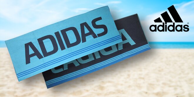 Velká osuška Adidas k bazénu nebo na pláž