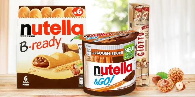 Tyčinky s Nutellou nebo kuličky Ferrero Giotto