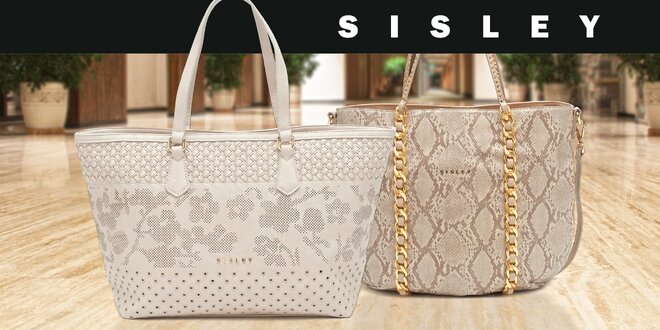 Přesně to, po čem ženské srdce touží – elegantní kabelky značky Sisley