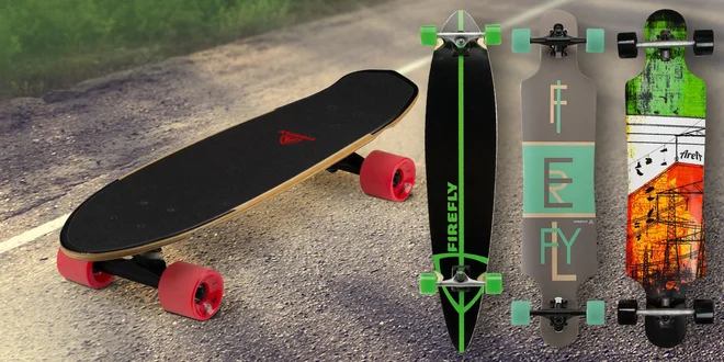 Značkové longboardy Street Surfing a FireFly