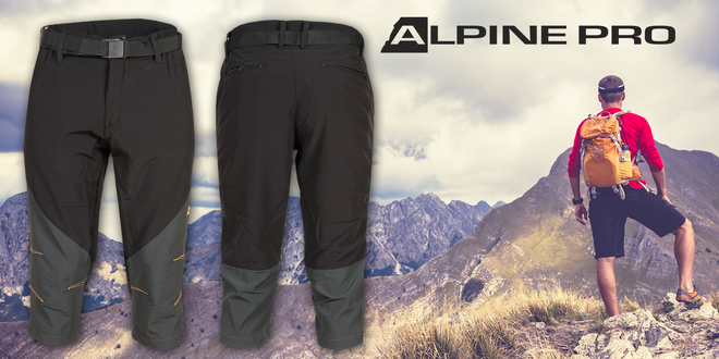 Pánské letní 3/4 kalhoty Alpine Pro