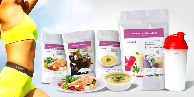 Shoďte nadbytečná kila: Proteinová dieta KetoMIX