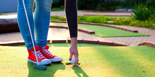 Adventure golf v Beskydech pro rodinu či partu