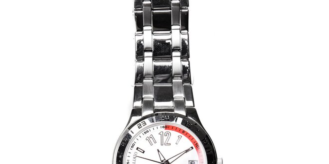 Pánské ocelové hodinky Morellato s bílým ciferníkem