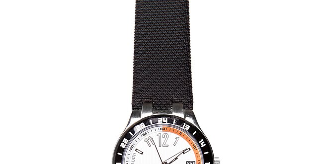 Pánské hodinky Morellato s černým pryžovým páskem
