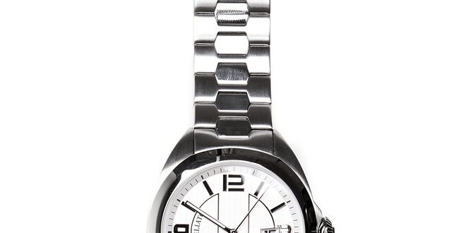 Pánské ocelové hodinky Morellato s bílým ciferníkem