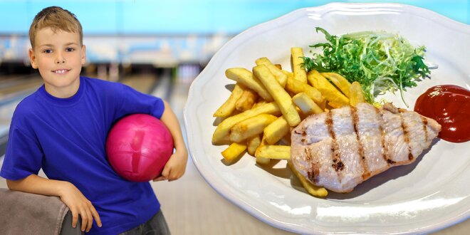 Bowling a skvělé burgery pro partu i rodinu