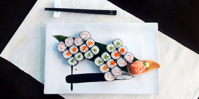 24 nebo 44 ks sushi od zkušeného kuchaře
