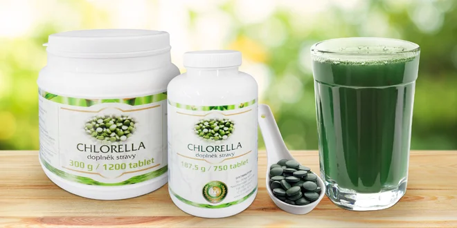 Chlorella: 750 nebo 1200 tablet
