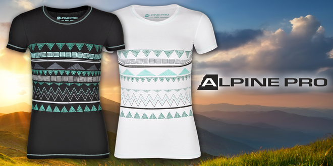 Dámská bavlněná trička Alpine Pro