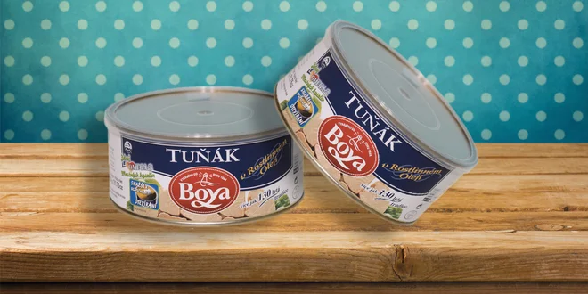 Exkluzivní tuňákové filety Boya v oleji 900 g