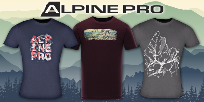 Pánská trička Alpine Pro
