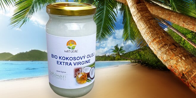 Ručně vyráběný BIO kokosový olej Kokonati