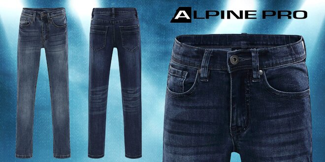 Dětské džínové kalhoty značky Alpine Pro