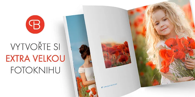 Pouze dnes: Extra velká fotokniha Bontia