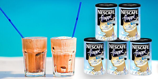 Ledová káva Nescafé frappé: Pravé letní osvěžení