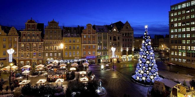 Adventní Wroclav ze Zlína, Holešova či Ostravy