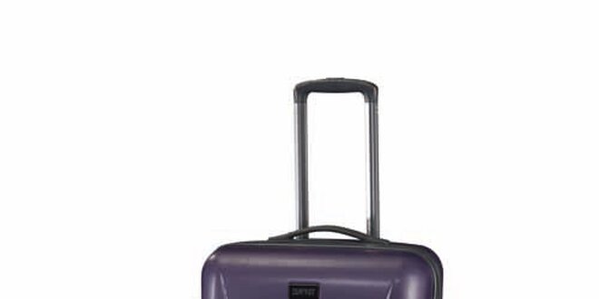 Střední fialový kufr Esprit