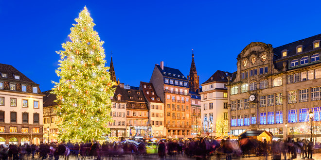 Adventní Štrasburk: prohlídka města a trhy