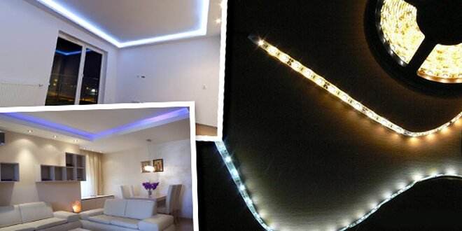 LED pásek pro osvětlení interiérů i exteriérů