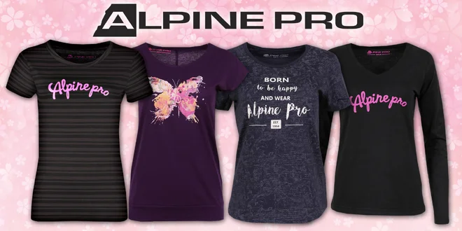 Dámská trička Alpine Pro