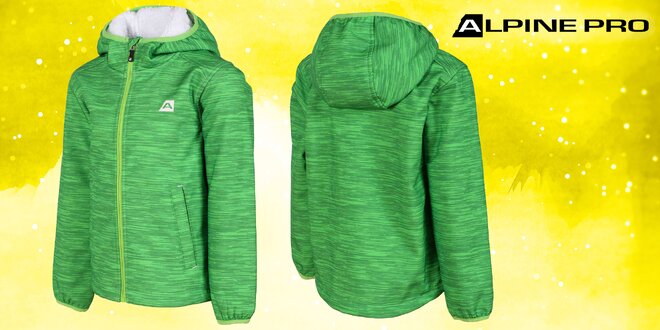 Odolná zateplená bunda Alpine Pro pro děti