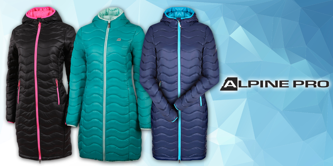 Dámské zateplené kabáty Alpine Pro
