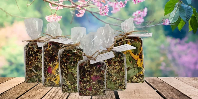Ručně balené bylinné čaje Dream of Tea