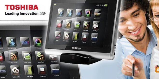 2190 Kč za multimediální tablet Toshiba Journ.E se 7" dotykovým displejem!