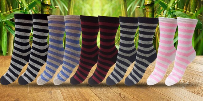 Dámské bambusové ponožky