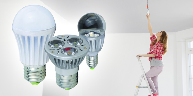 LED žárovky do stropních světel i do lampiček