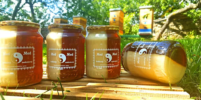 Vynikající med z Vysočiny v provedení Jin Jang