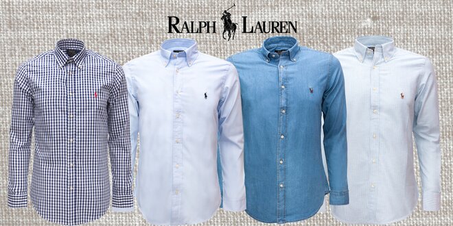 Pohodlné pánské košile od Ralpha Laurena