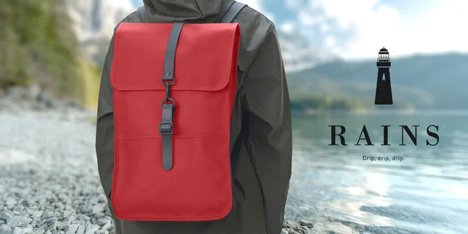 Nepromokavé a elegantní batohy RAINS