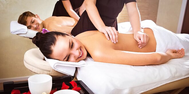 90 minut relaxu pro pár: masáž a lázeň nohou