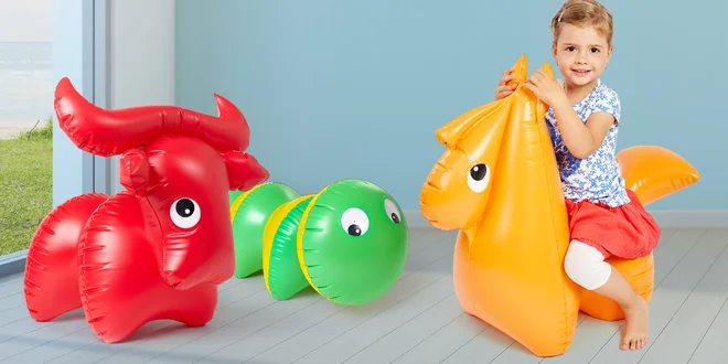 Kultovní nafukovací hračky z Fatry Napajedla