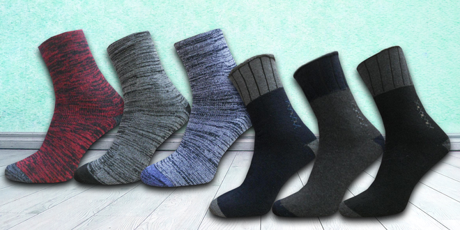 Pánské nebo dámské zdravotní termo ponožky