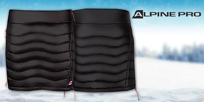 Dámská zateplená sukně Alpine Pro
