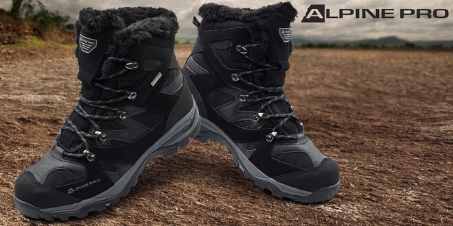 Pánská zimní obuv Alpine Pro do sněhu i mrazu