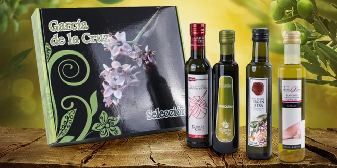 Dárková sada 4 extra panenských olivových olejů