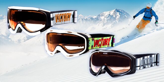 Kvalitní lyžování s brýlemi Victory - na sjezd nebo běžkování